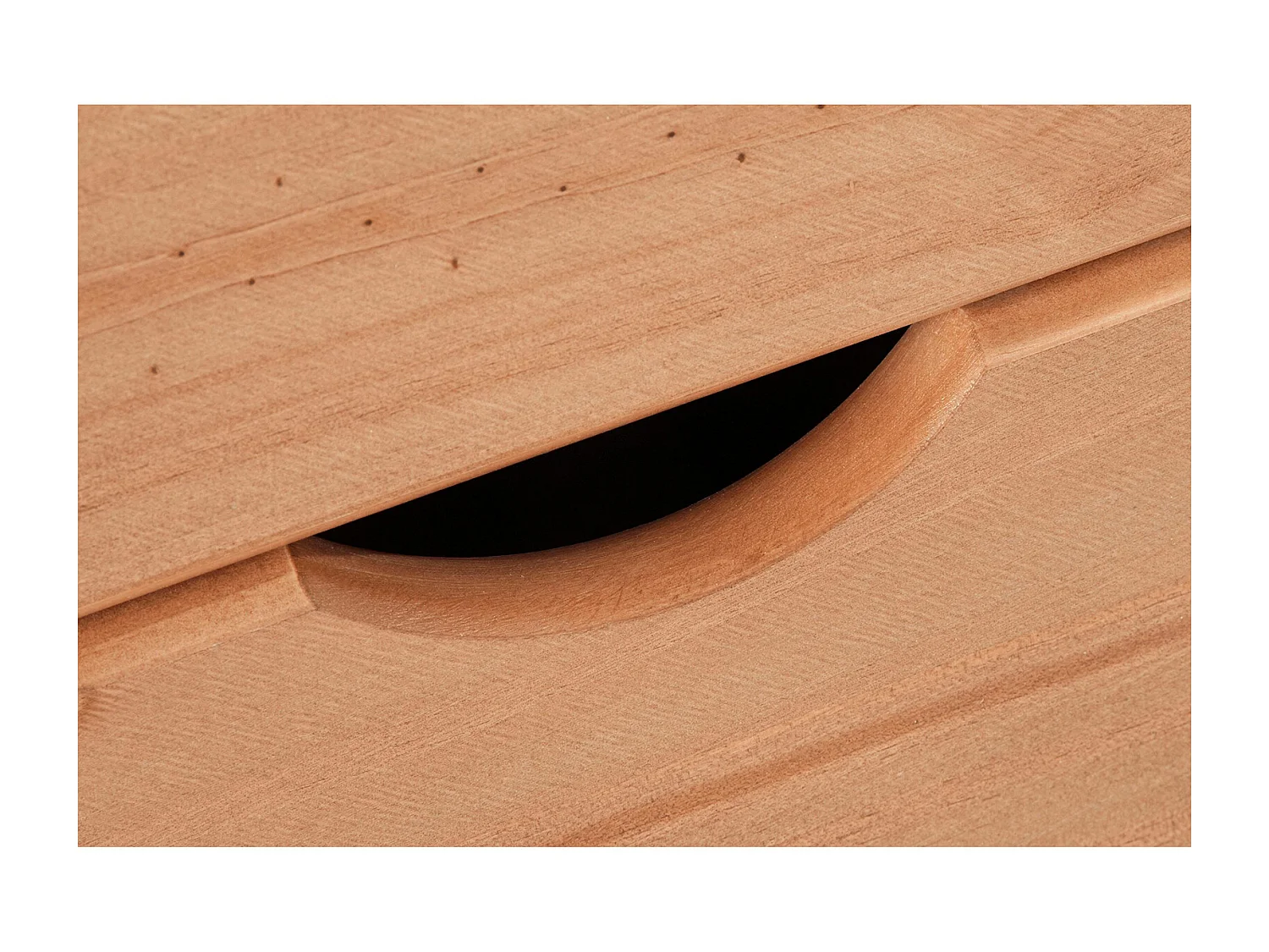 Gava | Commode avec 6 tiroirs en pin naturel