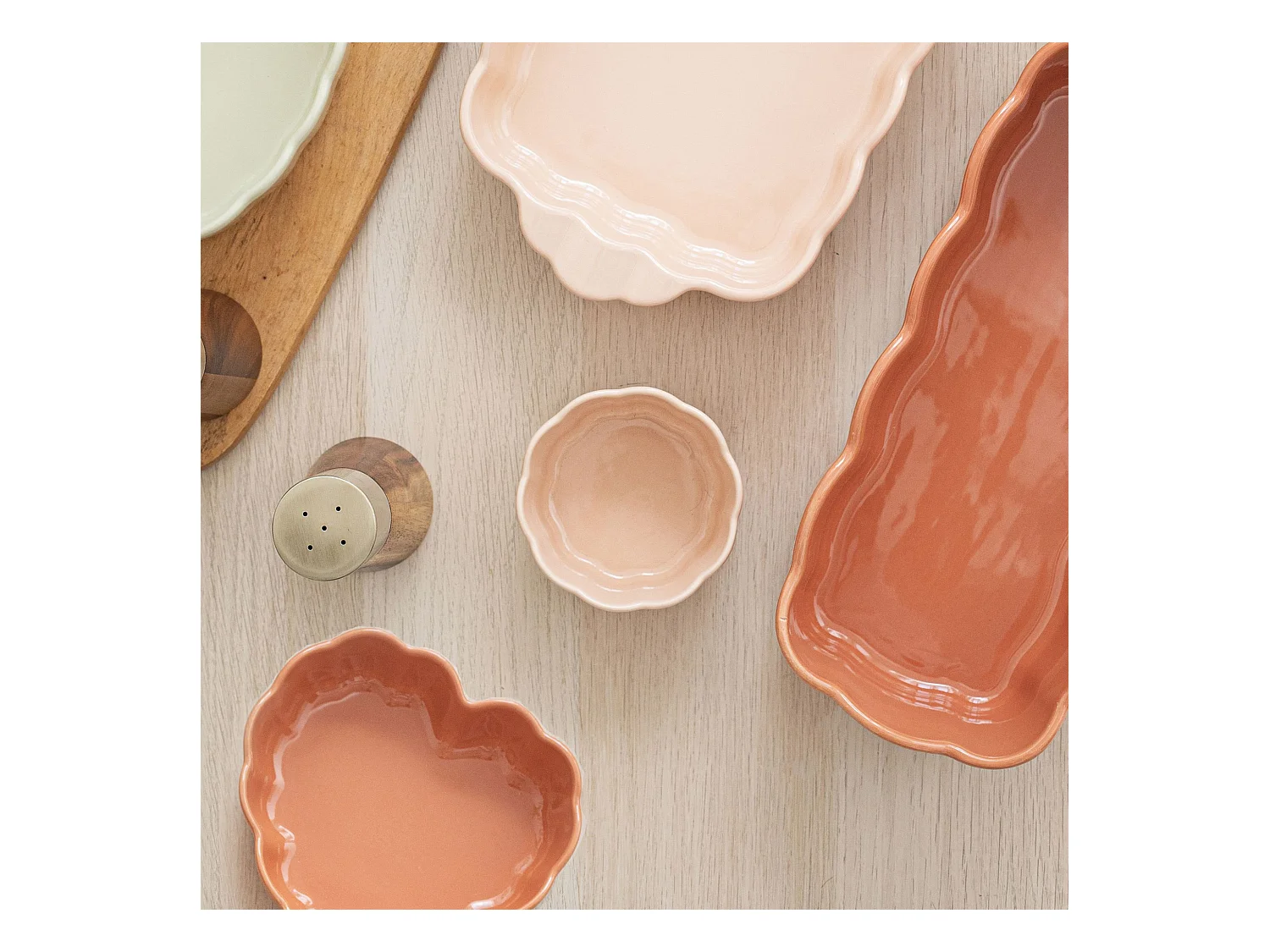 Menastyl - Ramequin Fiorella 9cm En Gres Rose