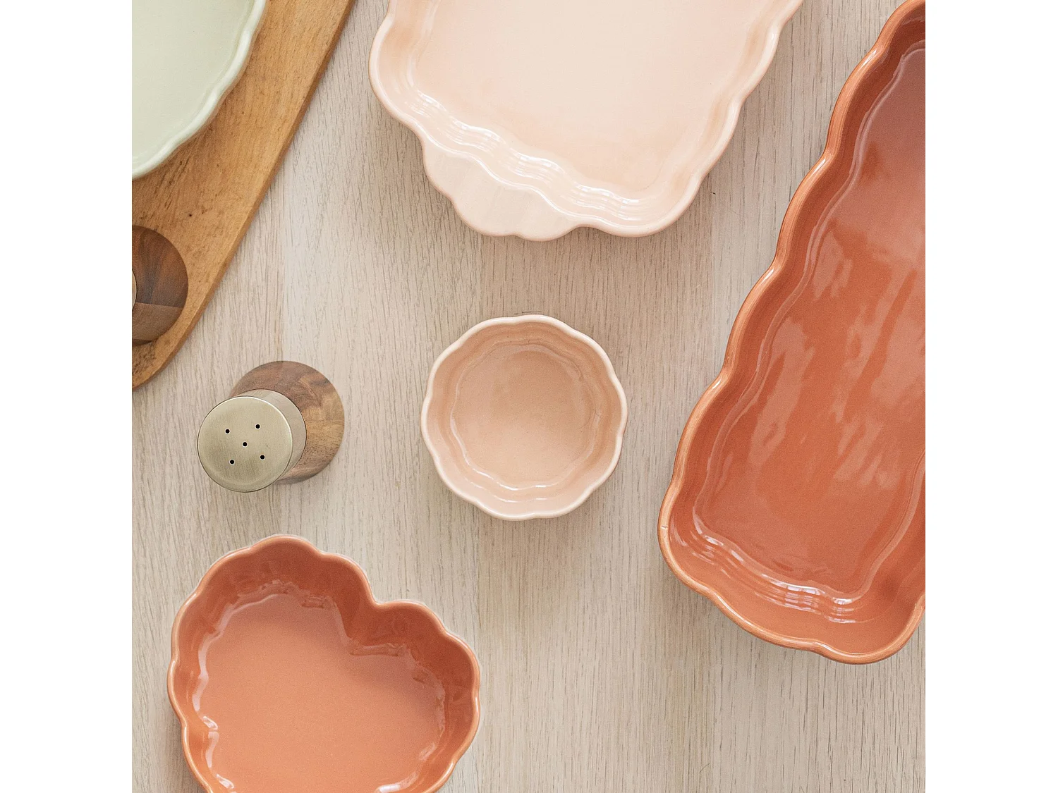 Menastyl - Ramequin Fiorella 9cm En Gres Rose