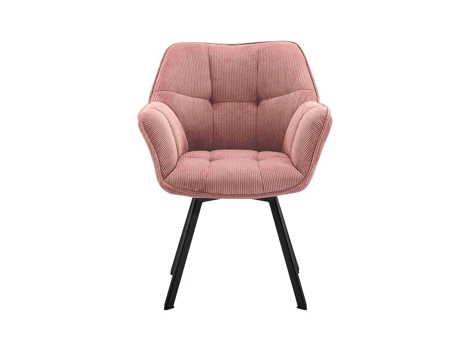 chaises avec accoudoirs - Cordon - Rose - Jordi