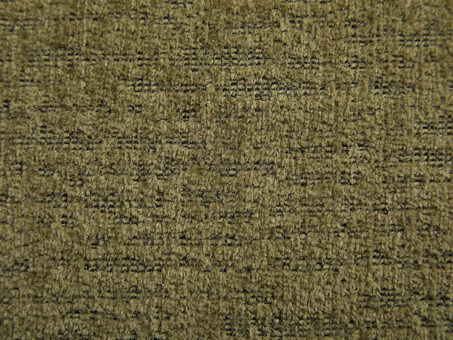 Fauteuil en tissu chenille vert GORAZI