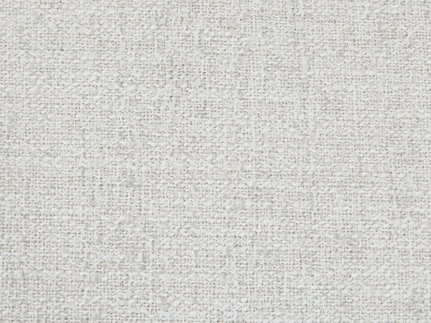 Divano 4 posti in tessuto melange beige - LUCAMO