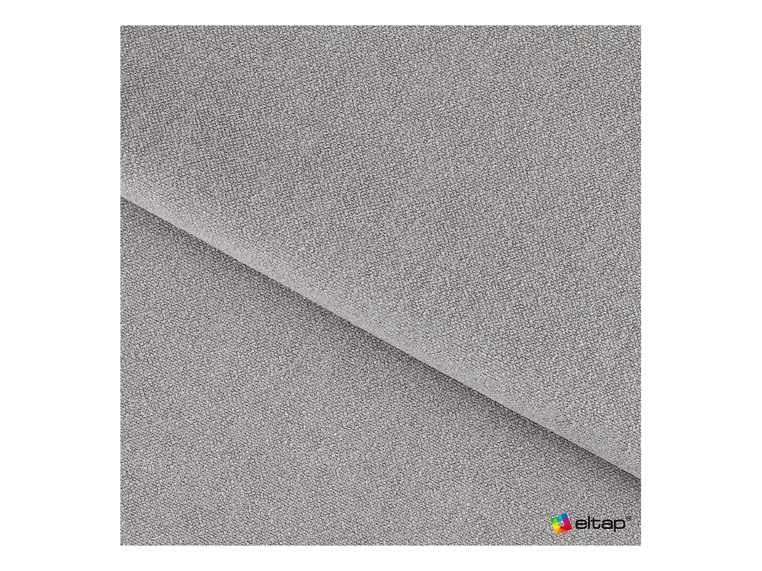 Bett Pella/180x200/Lattenrost/Stoffbezug/Grau