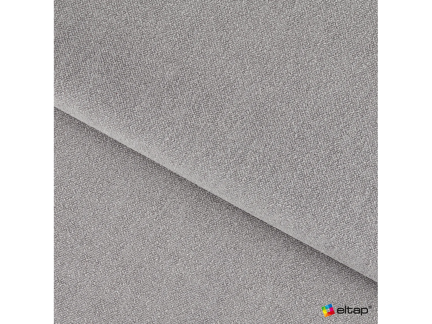 Letto Pella/180x200/rete a doghe/rivestimento in tessuto/Grigio