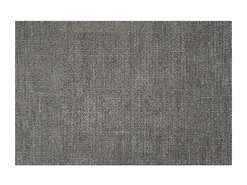 Lit 90x190cm avec tête de lit capitonnée tissu et sommier kit gris anthracite - Hauteur totale : 29cm