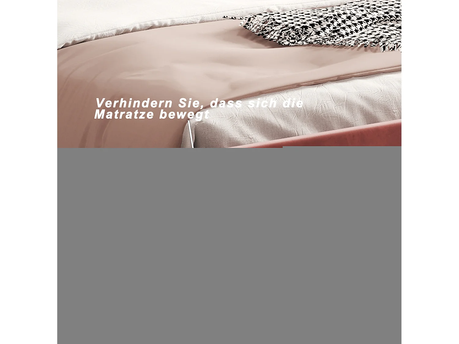 Lit simple capitonnés 90 x 200 cm - tête de lit en forme de fleur - sommier à lattes - velours - Rouge