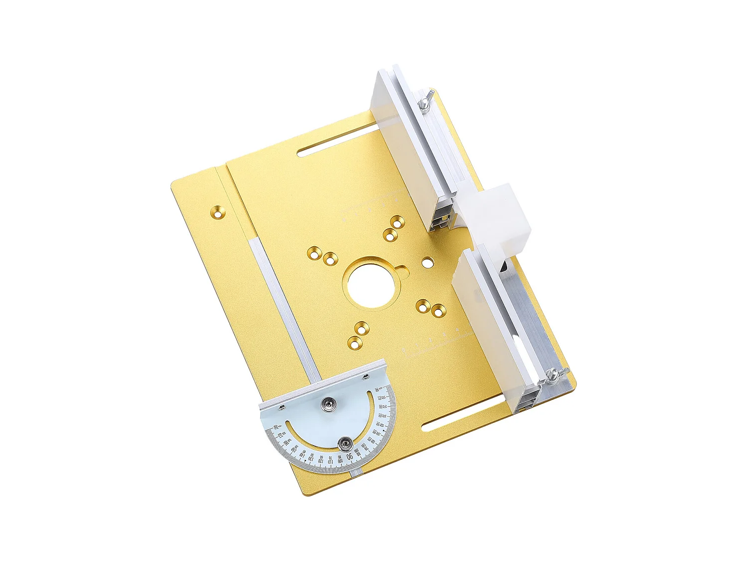 Elevador de roteador com placa superior - Base de elevação para marcenaria (ranhuras, aparas, chanfraduras)