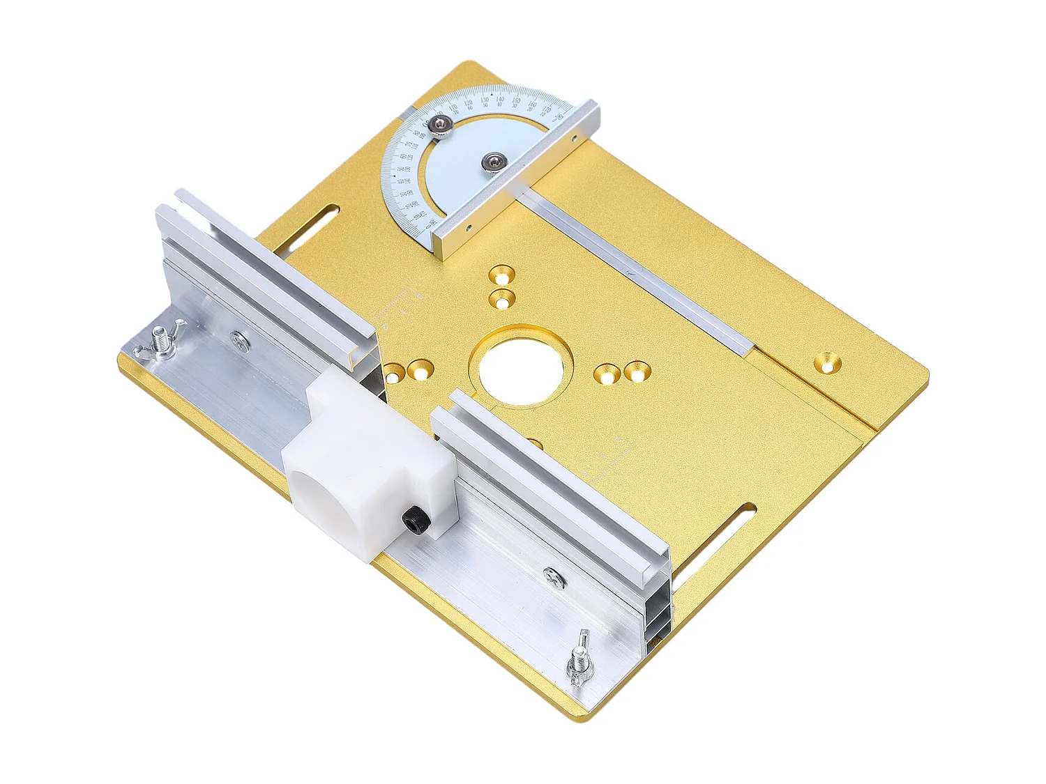 Ascenseur de Routeur avec Plaque Supérieure - Base de Levage pour Travail du Bois (Rainurage, Coupe, Chanfreinage)