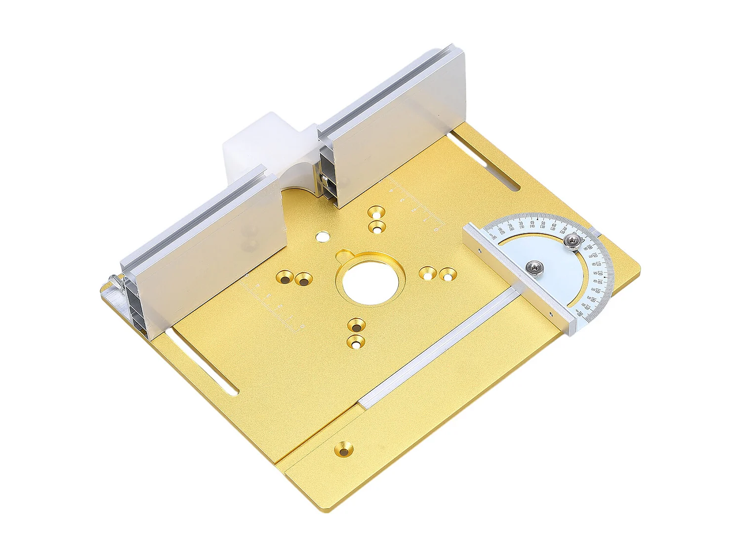 Ascenseur de Routeur avec Plaque Supérieure - Base de Levage pour Travail du Bois (Rainurage, Coupe, Chanfreinage)