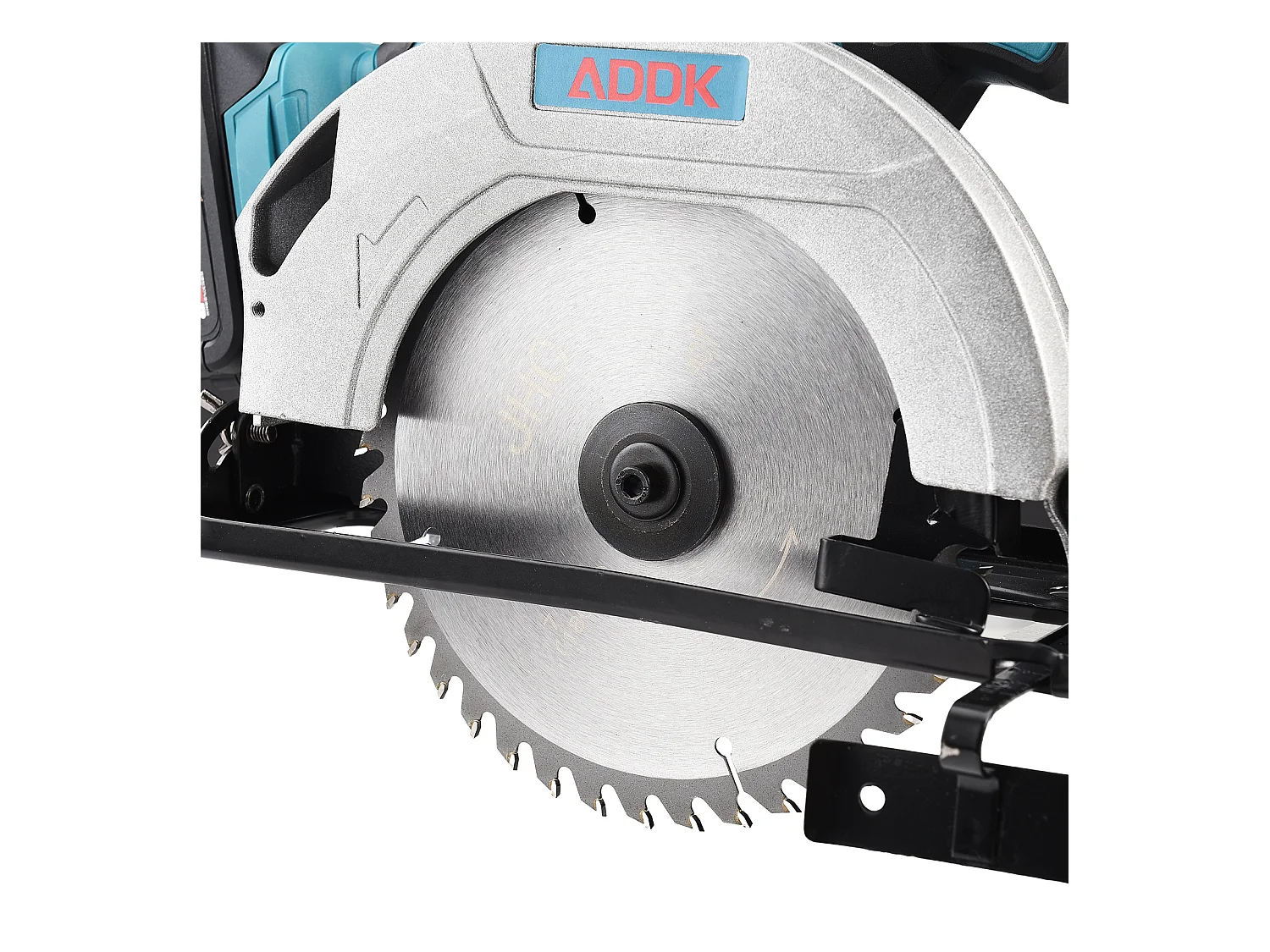 Serra circular sem fio 21 V - Motor sem escovas - 1 bateria de 3,0 Ah + carregador - Lâmina de Ø180 mm, profundidade de corte de 56 mm