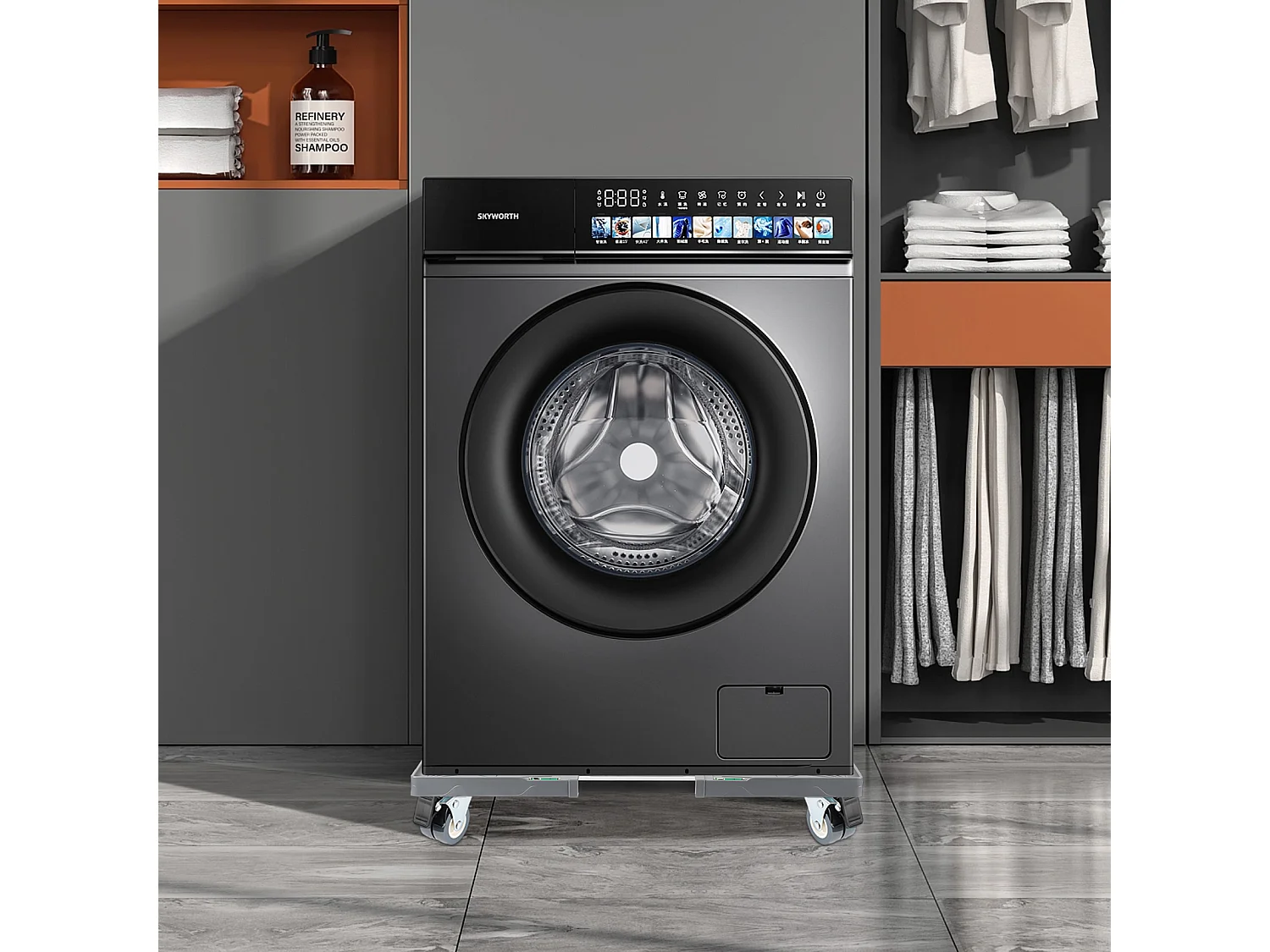 Rouleau à Plantes Réglable - Intérieur et Extérieur - Double Roue