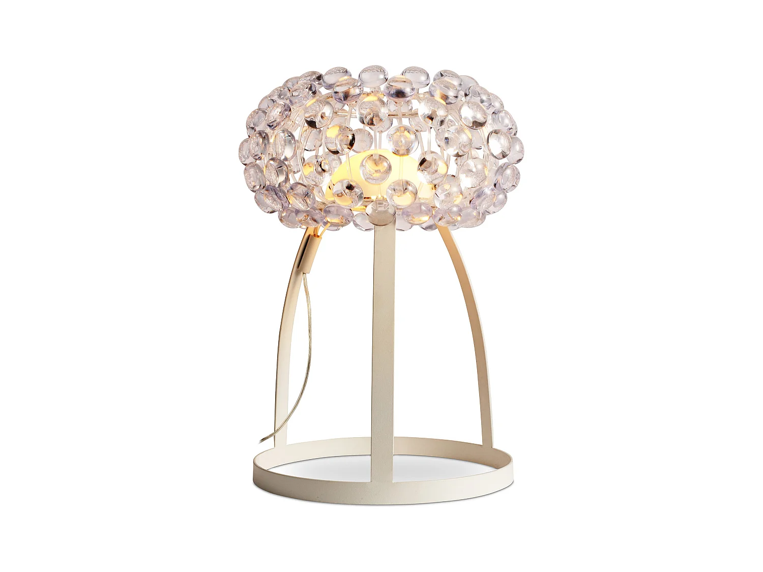 Tischlampe - Kristallknopf Wohnzimmerlampe - Klein - Savoni