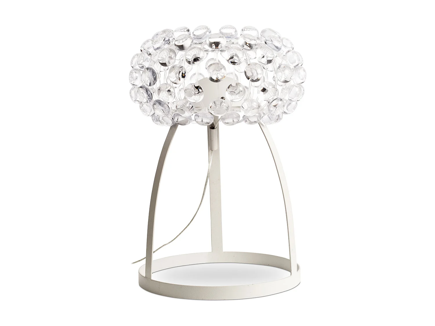 Lampada da Tavolo - Lampada da Salotto a Pulsanti in Cristallo - Piccola - Savoni
