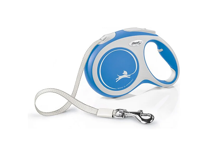 Laisse New Comfort L Tape 5 m blue Flexi CF30T5-251-BL-20