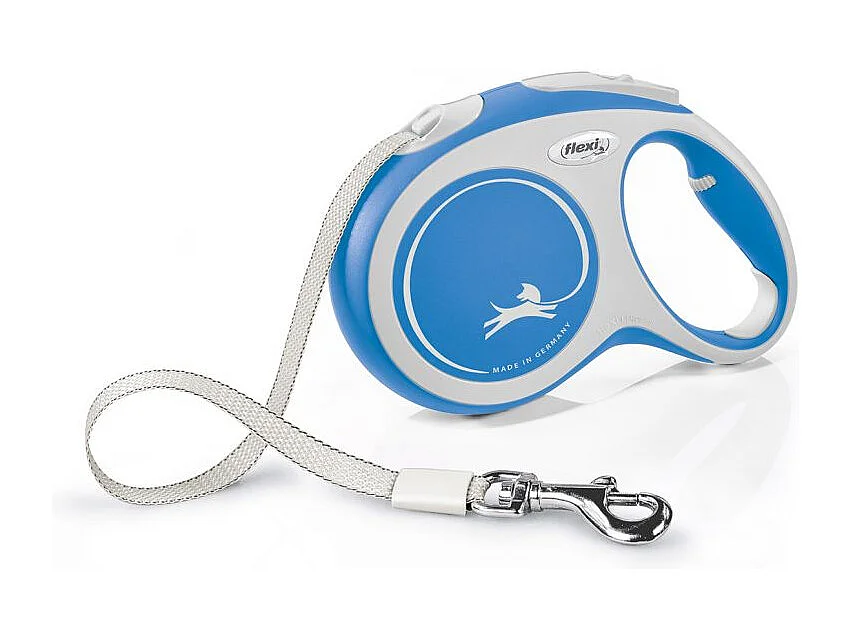 Laisse New Comfort L Tape 5 m blue Flexi CF30T5-251-BL-20