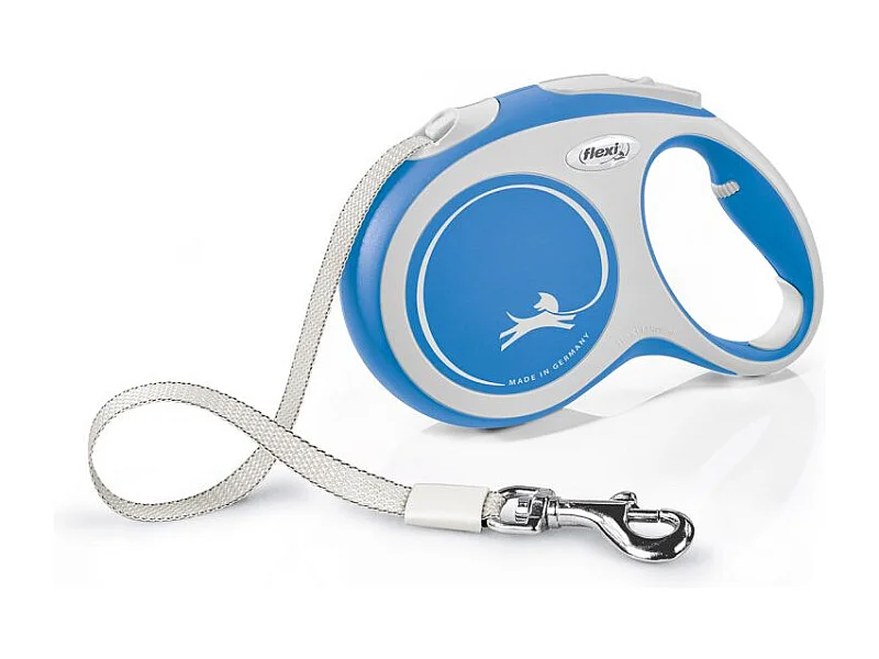 Laisse New Comfort L Tape 5 m blue Flexi CF30T5-251-BL-20