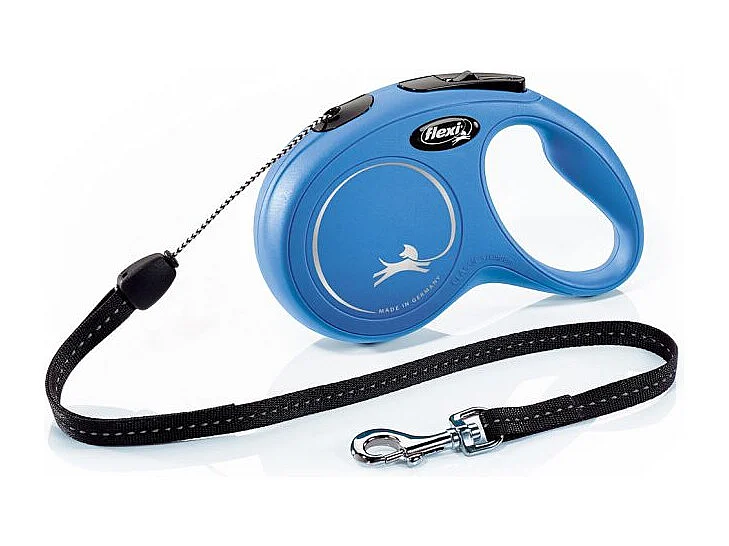 Laisse New Classic S Cord 8 m blue Flexi CL10C8-251-BL-20