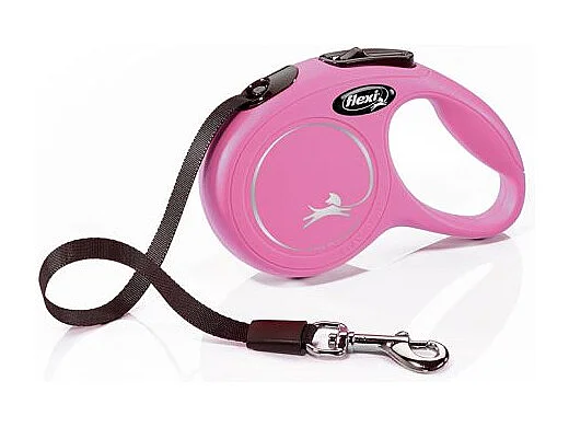 Laisse New Classic XS Tape 3 m pink Flexi CL00T3-251-P-20