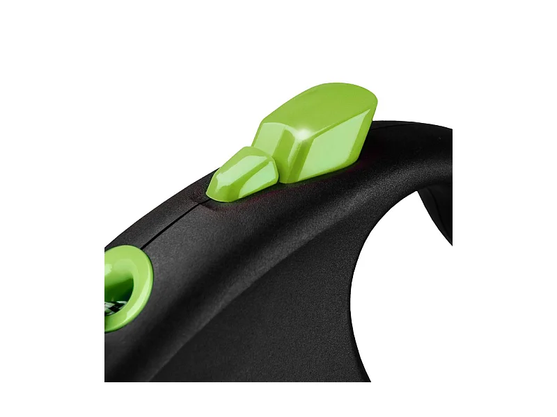 Laisse Black Design S Cord 5m black/ green Flexi FU12C5-251-S-CG