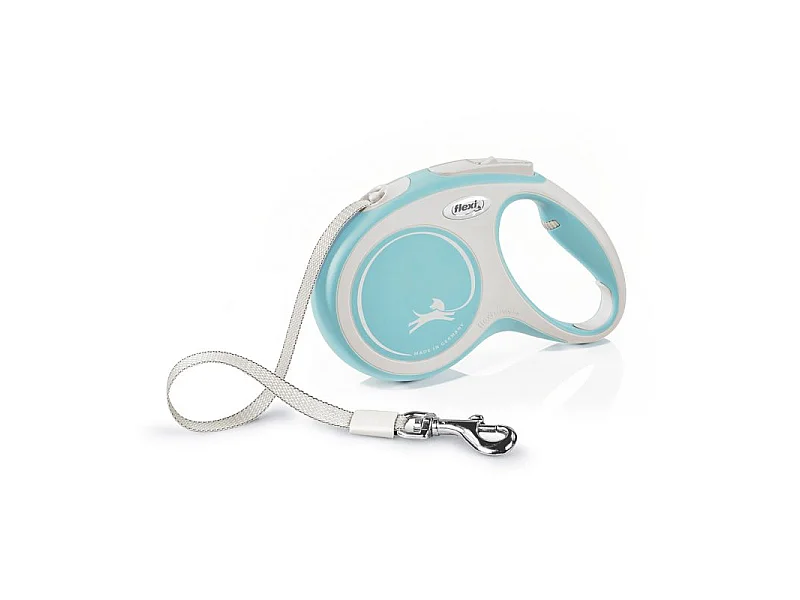 Laisse New Comfort M Tape 5 m light blue Flexi CF20T5-251-HBL-20