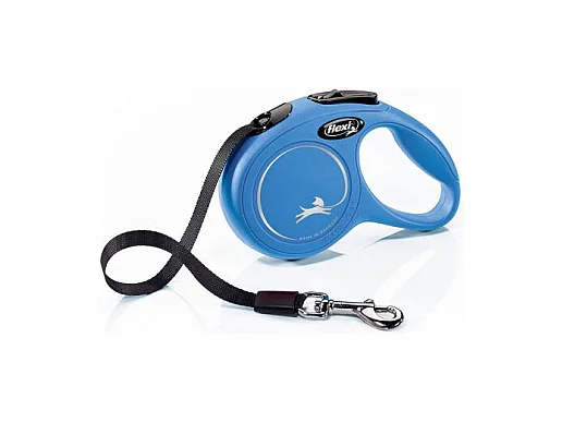 Laisse New Classic XS Tape 3 m blue Flexi CL00T3-251-BL-20