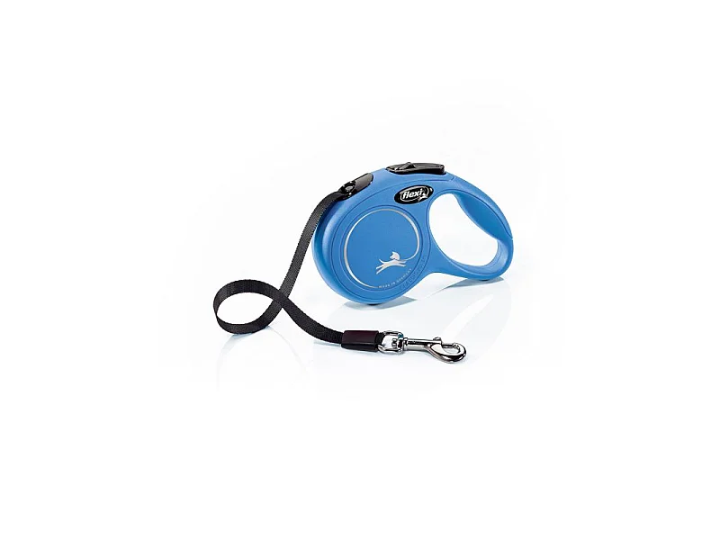 Laisse New Classic XS Tape 3 m blue Flexi CL00T3-251-BL-20