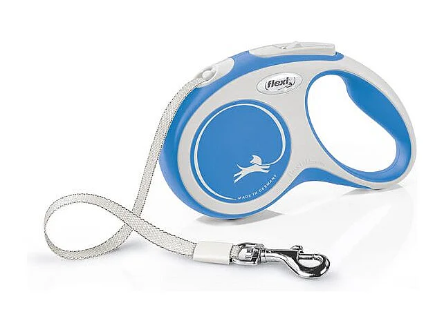 Laisse New Comfort S Tape 5 m blue Flexi CF10T5-251-BL-20