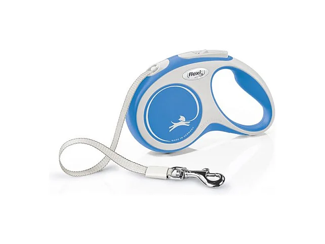 Laisse New Comfort S Tape 5 m blue Flexi CF10T5-251-BL-20