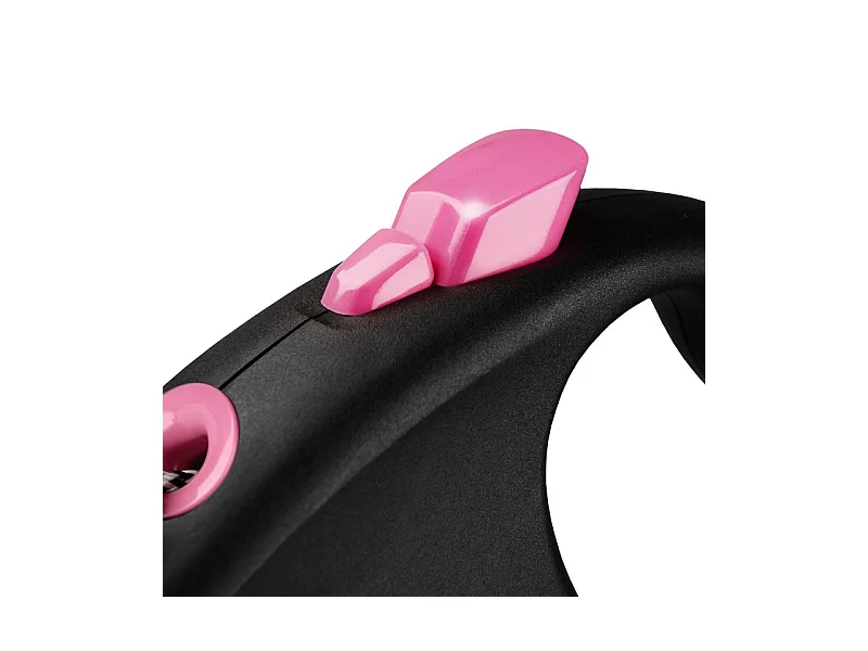Laisse Black Design XS Cord 3m black/ pink Flexi FU02C3-251-S-CP