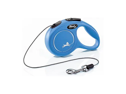 Laisse New Classic Cat XS Cord 3 m blue Flexi CL00C3-251-BL-CAT-20
