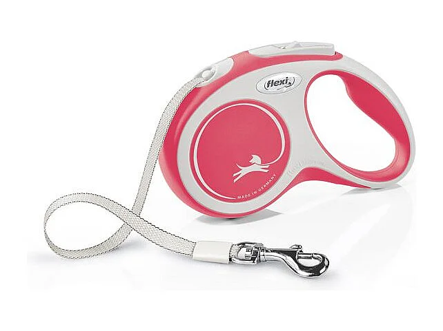 Laisse New Comfort S Tape 5 m red Flexi CF10T5-251-R-20