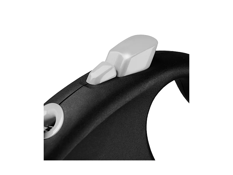 Laisse Black Design M Cord 5m black/ silver Flexi FU22C5-251-S-SI