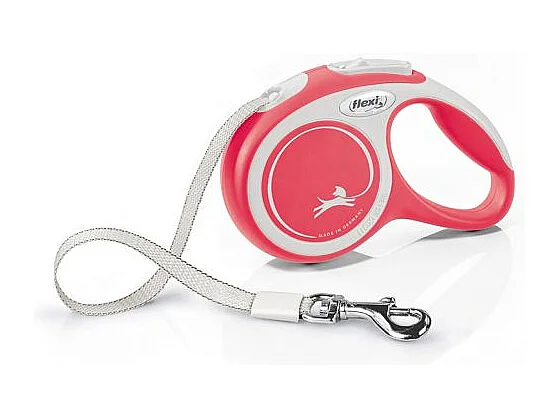 Laisse New Comfort XS Tape 3 m red Flexi CF00T3-251-R-20