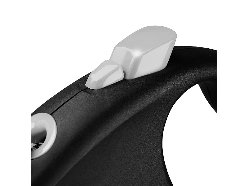 Laisse Black Design S Cord 5m black/ silver Flexi FU12C5-251-S-SI