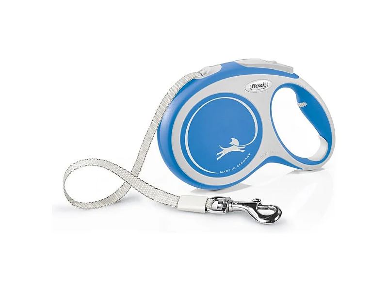 Laisse New Comfort L Tape 8 m blue Flexi CF30T8-251-BL-20