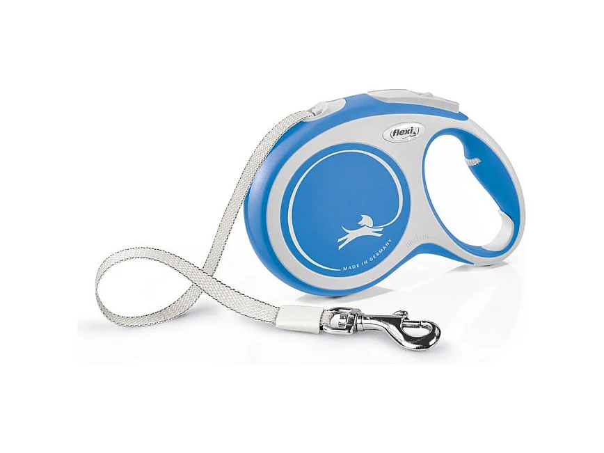 Laisse New Comfort L Tape 8 m blue Flexi CF30T8-251-BL-20
