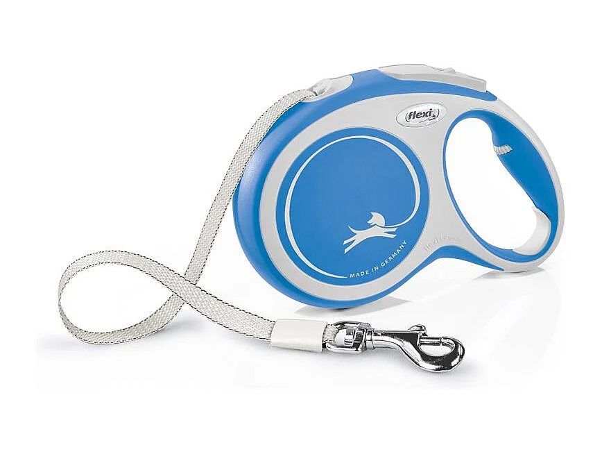 Laisse New Comfort L Tape 8 m blue Flexi CF30T8-251-BL-20