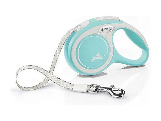 Laisse New Comfort XS Tape 3 m light blue Flexi CF00T3-251-HBL-20