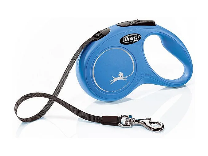 Laisse New Classic S Tape 5 m blue Flexi CL10T5-251-BL-20