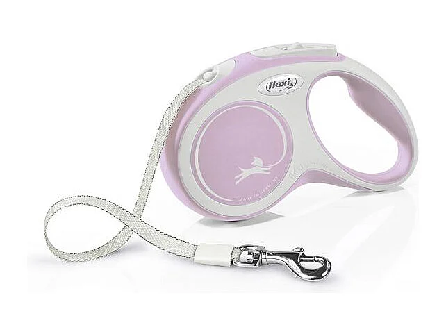 Laisse New Comfort S Tape 5 m rose Flexi CF10T5-251-RO-20