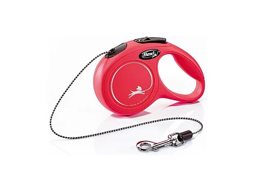 Laisse New Classic Cat XS Cord 3 m red Flexi CL00C3-251-R-CAT-20