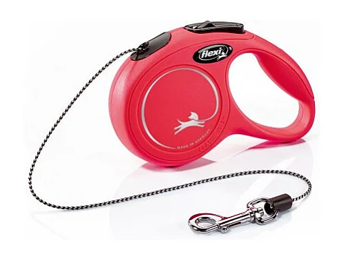 Laisse New Classic Cat XS Cord 3 m red Flexi CL00C3-251-R-CAT-20