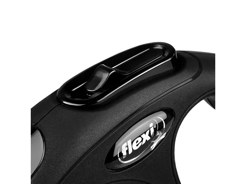 Laisse New Classic S Cord 5 m black Flexi CL10C5-251-S-20