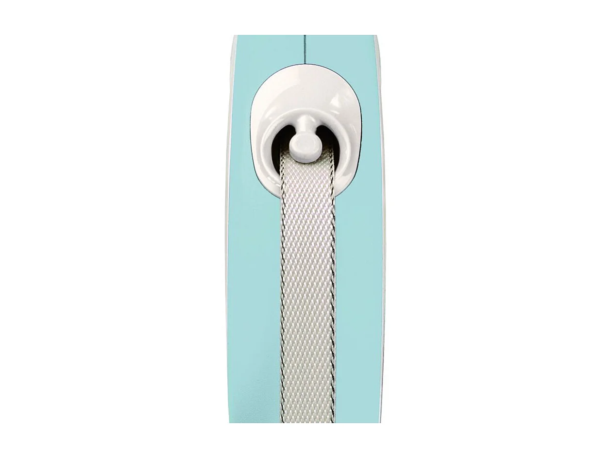 Laisse New Comfort S Tape 5 m light blue Flexi CF10T5-251-HBL-20