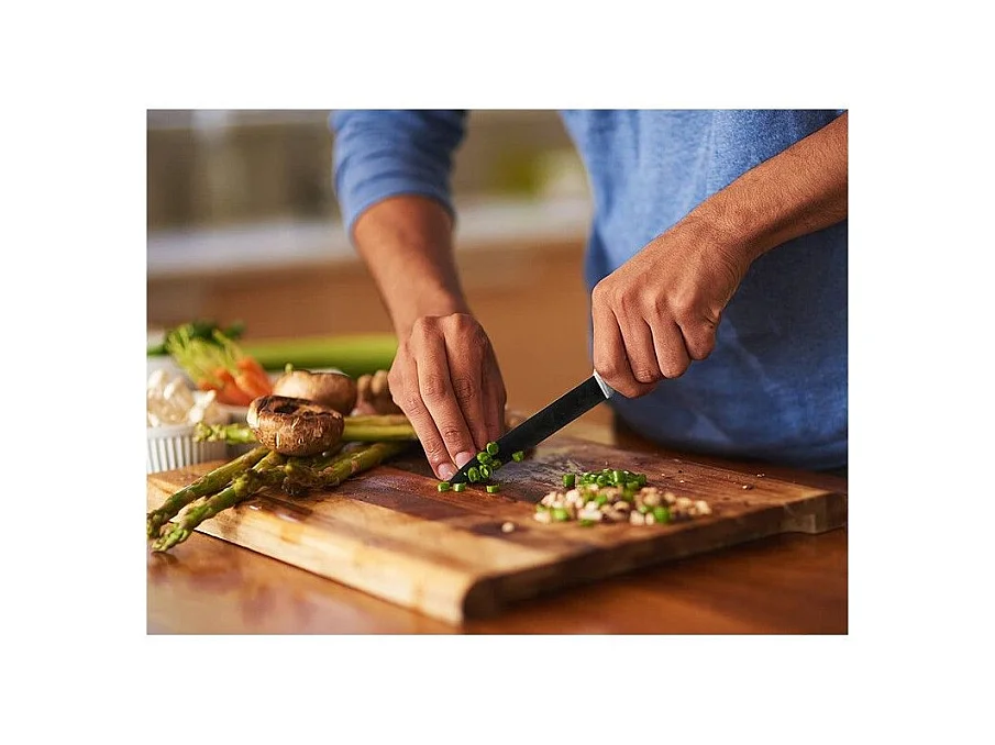 Set de couteaux 8 pièces avec revêtement céramique Royalty Line RLBLK7W