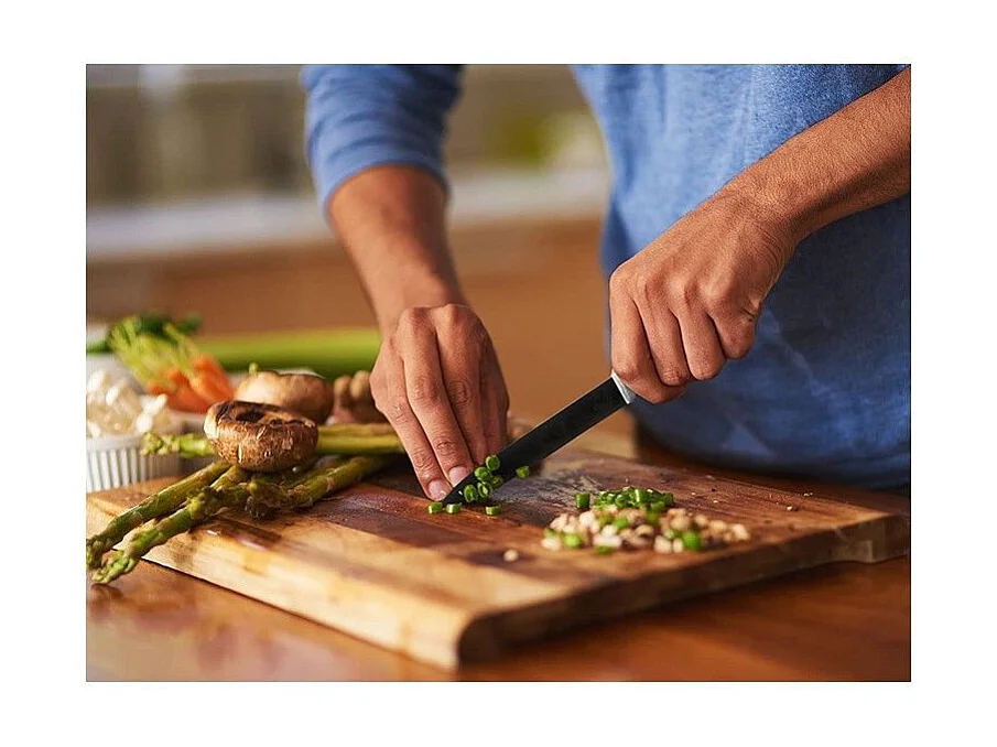 Set de couteaux 8 pièces avec revêtement céramique Royalty Line RLBLK7W