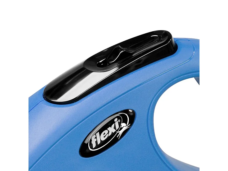 Laisse New Classic M Cord 8 m blue Flexi CL20C8-251-BL-20