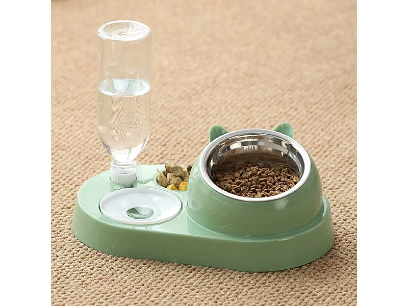 Distributeur de nourriture et d'eau pour animaux Herzberg HG04197