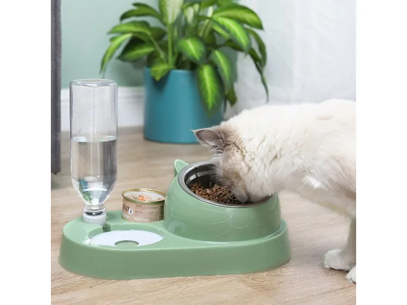 Distributeur de nourriture et d'eau pour animaux Herzberg HG04197