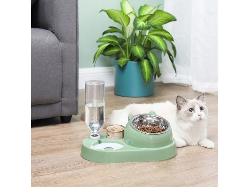 Distributeur de nourriture et d'eau pour animaux Herzberg HG04197